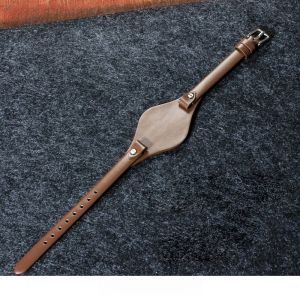 Zhangeer 8mm Soft Comfortable Genuine Leather Strap for Fossil ES3077 2830 3262 3060 4176 4119 4026 4340 Sport Women Replacement Watchband Loop Bracelet