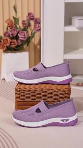 WomenS Large Size Casual Shoes Breathable Shoes Lightweight And Comfortable Mesh Shoes Soft Sole Shallow Single Shoes