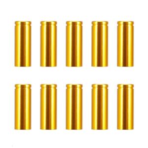 10pcs cáp xe đạp Nút Bọc Xe Đạp Dây cáp phanh kết thúc crimps đầy màu sắc xe Đạp Hợp kim nhôm Cáp xe đạp uốn kết thúc lời khuyên Shifter