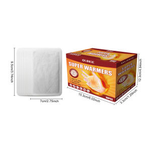 OUHOE Hand Warmer Patch – Disposable Cold Repellent Patch Relieves Menstrual Pain Winter Hot Pack for Hands & Body