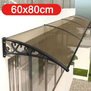 🔥อายุการใช้งาน 30 ปี🔥กันสาดบังแดดฝน  กันสาดโพลี  กันสาด โพลีคาร์บอเนต กันสาดโพลี 60 x 100 cm.กันสาดโพลี100x150 cm(กันสาด กันสาดหน้าต่าง กันสาดบ้าน กันสาดสำเร็จ กันสาดระเบียง）