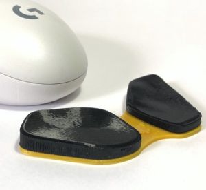 Ergonomic Wrist Rest Mouse Firm Palm Pad (Right or Left Handed Available) Support For Computer