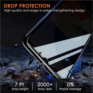 NEW!! ORi STATIC Anti SPY Privacy VIVO V40 LITE V29E V27E V25 V25E V23 V23E V21 V20 V20SE V19 V17 PRO V15 V15Pro V11 V11i V9 Tempered Statik GLASS Glossy Temperd Kaca Tidak Mudah pecah - Ga Bisa Lihat Dari Samping Hitam Black 4G 5G E SE V29 V27 i