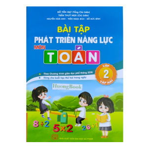 Sách - Bài tập phát triển năng lực môn toán lớp 2 -Tập 2