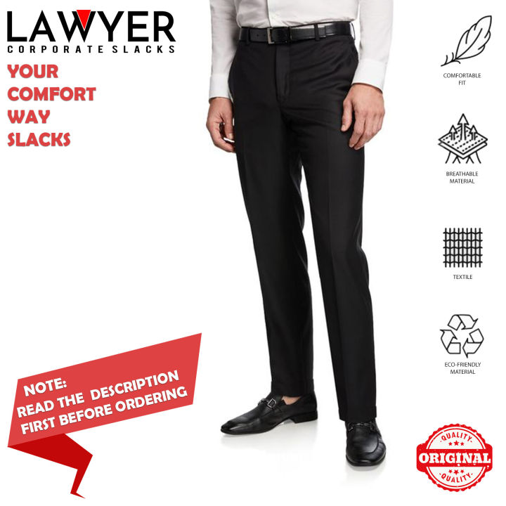 Skinny Premium Pants By Lawyer Corporate Slacks Lazada Ph