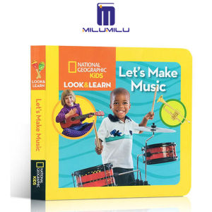 เนชั่นแนลจีโอกราฟฟิกเด็กๆให้ดู & เรียนรู้: มาทำหนังสือกระดานดนตรีกัน-สมุดวาดภาพระบายสีสำหรับเด็กโดยเนชั่นแนลจีโอกราฟฟิกเด็กหนังสือภาษาอังกฤษดั้งเดิม