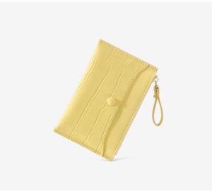 Ando Design High Quality PU Leather New Korean Short Wallet Purse For Women Girls Multi-Card Holder Card Bags Womens Zipper Coin Wallets Elegant Clutch Bag