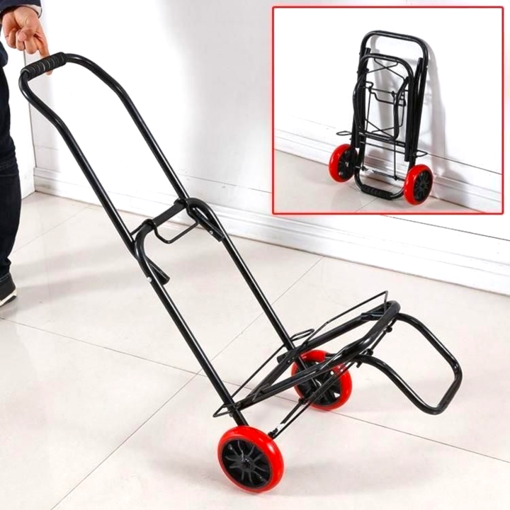 MHG Household Foldable Shopping Trolley Outdoor Heavy Luggage Portable  Trailer Light Handling Pull Trailer Folding Cart Lazada PH