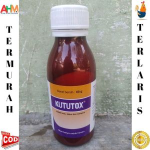 KUTUTOX S Larutan Pembasmi Kutu Untuk Ayam Burung Lovebird Murai Kacer Kenari Pleci Anjing Kucing
