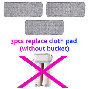 Yoice 360 Spin Self Wash Floor Mop For Cleaning Wet And Dryrotating Mop Flat Squeeze Mop And Bucket 2 In1 Squeeze Dry Flat Mops Bucket With Replacement Mop Cloth