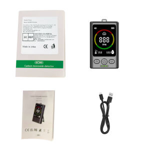 diymore Portable carbon monoxide alarm outdoor garage camping car anti-poisoning monitoring leak detector