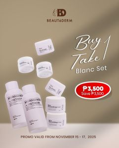 Buy 2 Beautederm Blanc Set Regular Pack Promo for 3500php only
