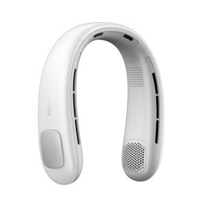 GXM Neck Fan Cooler Cooling Ergonomic Design 3 Speed Strong Wind Durable of Battery Life 1800mAh Low Noise 360° Airflow Circulation Technology