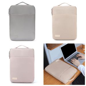 UFANSM วัสดุกันน้ำ กระเป๋าเก็บคอมพิวเตอร์ ปิดด้วยซิป ที่จับพกพา กระเป๋าคอมพิวเตอร์ จัดเก็บอย่างเป็นระเบียบ กระเป๋าใส่แล็ปท็อป ใช้ในโรงเรียน