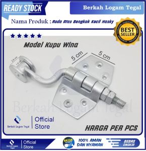 Roda Hasky Atas Kupu model wina bengkok/lengkung pintu lipat