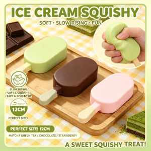 Ice Cream Fidget Toy Soft Cute PU Slow Rebound Squishy Toy Stress Relief Gift for Kids Adults