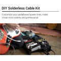 Professional Solderless Patch Cable Kit DIY Guitar Pedal Board Cable Cord Wire Custom Length Including 10 Solder Free Plugs 3 Meter Cable and Mini Screwdriver Musical Instrument Accessories Set. 
