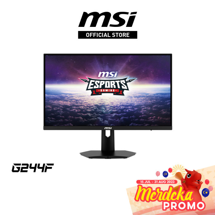 MSI Gaming Monitor Optix G244F (23.8 Inch | IPS | 170Hz) | Lazada