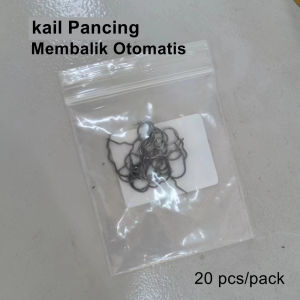 Bingolife Flip Hook 20 PCS Kail Pancing Kuat Tajam Mata Kail Anti Mocel Bader Ikan Wader Kail Ikan Tampa Lobang 1#~10#
