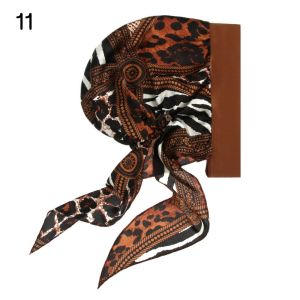 EQUITY Women Pre-Tied Headwear Elastic Cancer Head Scarf Muslim Turban Chemo Pirate Cap Hair Loss Hat