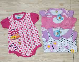 JUMSUIT BAYI PEREMPUAN UNTUK 0 SAMPAI 12 BULAN HARGA GROSIR TERMURAH