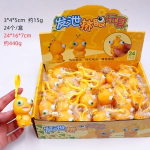 Gantungan Squishy Lotso Dino Puppy Pig Tiup Balon Pop It Anti Stress