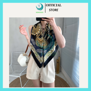 Khăn choàng cổ lụa cao cấp 90x90cm phong cách sang trọng- Quà tặng ý nghĩa cho phái đẹp- CHỌN MẪU