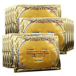 24k Gold Gel Facial MaskSkinCare Facial Patch Collagen Face Mask for Moisturizing Puffiness Anti Wrinkle and Hydrateing Your Beautiful Face 15PCS