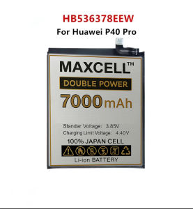 Baterai Maxcell Huawei P40 Pro Mate 40 Mate 40e HB536378EEW 7000mAh Doubel Power