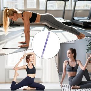 Yoga Stick Titanium Steel Core for Body Stretching Relaxation Tool Roller Training Device for Sports Outdoors Home Workout