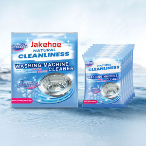 Jakehoe Washing Machine Cleaner Powder 25g Laundry Tub Cleaner Deodorizing Stain Remover Deep Clean