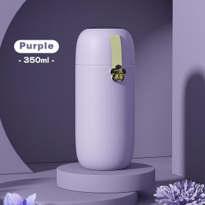 JustLiving Cốc Cà Phê Bằng Thép Không Gỉ Đáng Yêu 350/450Ml CốC Giữ Nhiệt Cốc Chân Không Cốc Chân Không Cách Nhiệt Bình Nước Bình Cách Nhiệt Thông Minh Cầm Tay Chống Rò Rỉ