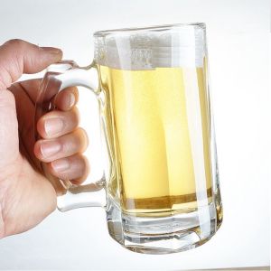 Ly Cốc thủy Tinh Uống Bia Dung Tích 500 ML Hàng Thủy Tinh Dầy Đẹp