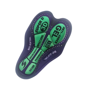 Men Cycling Gel Pad 9D Shockproof Pink Cushioned Pad Women Breathable Hole Riding Base Cushion 3D 5D 12D Moto Silicone Gel Pad