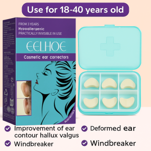 Ear Support Stickers Invisible Ear Corrector Earlobe Support Patches Ear Makeup V-Face Stickers Easy Use