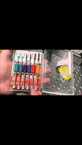 VESSEL TD-55/56/56S/56Y/57/58 Precision Screwdriver Set 6pcs PH / SL / HEX / TORX / Y for Smart Home PC Phone RepairTool