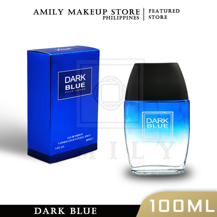 Dark blue perfume sale