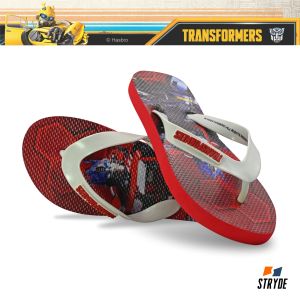 Hasbro Transformers Slippers for Kids Boys Edindroid Red