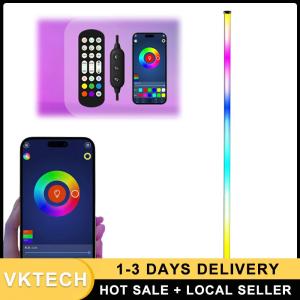 USB Powered RGB LED Corner Lamp for Modern Mood Lighting in Living Room and Bedroom