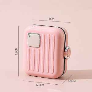 Mini Pill Organizer Portable Medicine Storage Travel Case Lightweight Box Jewelry Kotak Pil