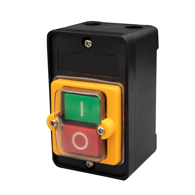 Joyzan Waterproof Push Button Switch – KA0-10KH, ON/OFF 10A 220V/380V, Start Stop Control For Table Saws, Drill Presses, And Machinery