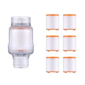 TANTUANG Purifier Output Kitchen Faucet Filter With 6 Filter Element Universal Tap Water Front Water Filter Durable Shower Filter Household
