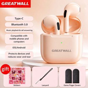 (COD) TWS Wireless Earphones Bluetooth 5.3 Earbud 9D Stereo HIFI Bass Low Latency Gaming Headset IPX Waterproof Long Standby Touch Control HD Call Built-in Mic Auto Connect Sports In-ear Earphone For IOS Android