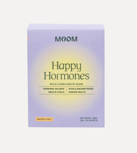 Moom Health Happy Hormones: Comprehensive balance of female hormones and fertility support (30 days)