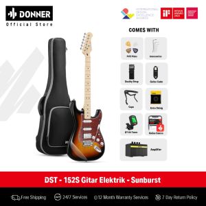 Donner DST - 152S Gitar Elektrik - Sunburst