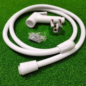 keran cebok jet shower bidat warna putih ukuran 1/2 inchi