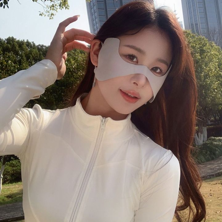 SUNNY%20BAR%20Sunscreen%20Face%20Scarf%20Ice%20Silk%20Sunscreen%20%20Thin%20Nylon%20Summer%20Face%20Cover%20Elastic%20UV%20Protection%20Face%20Gini%20%20Women/Girls%20-%20Image%206
