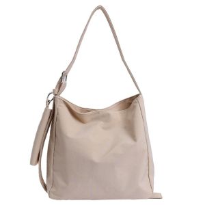 EIJINGY ผ้าสีพื้น กระเป๋าโท้ตสี่เหลี่ยม ทันสมัย หลากหลาย กระเป๋าสะพายผ้าแคนวาส แฟชั่น ยามว่าง กระเป๋าถือผู้หญิง การเดินทาง