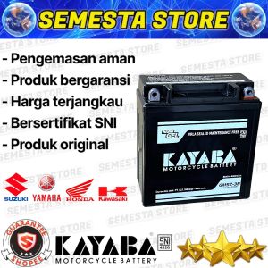 KAYABA GT6A GM5Z AKI KERING SIAP PAKAI SEPEDA MOTOR ASTREA GRAND MEGAPRO PRIMUS F1ZR F1 ZR MTX5AL YB5LB YT7C