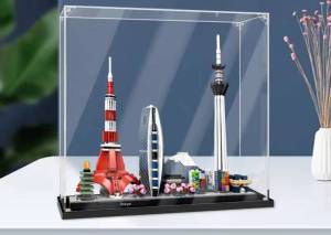 [PRE-ORDER] Display Case Box 21051 Tokyo Architecture (Only display case box No blocks Model)
